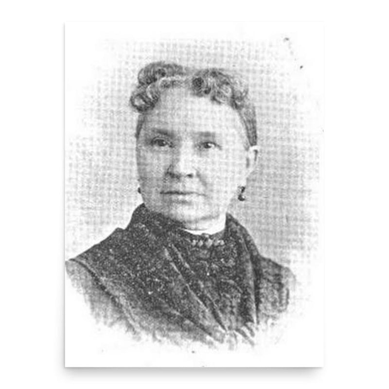 Elizabeth Golcher Butler poster print, in size 18x24 inches.