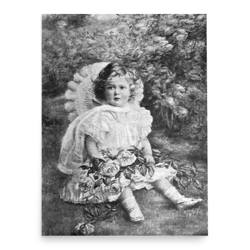 Elizabeth Gowdy Baker poster print, in size 18x24 inches.