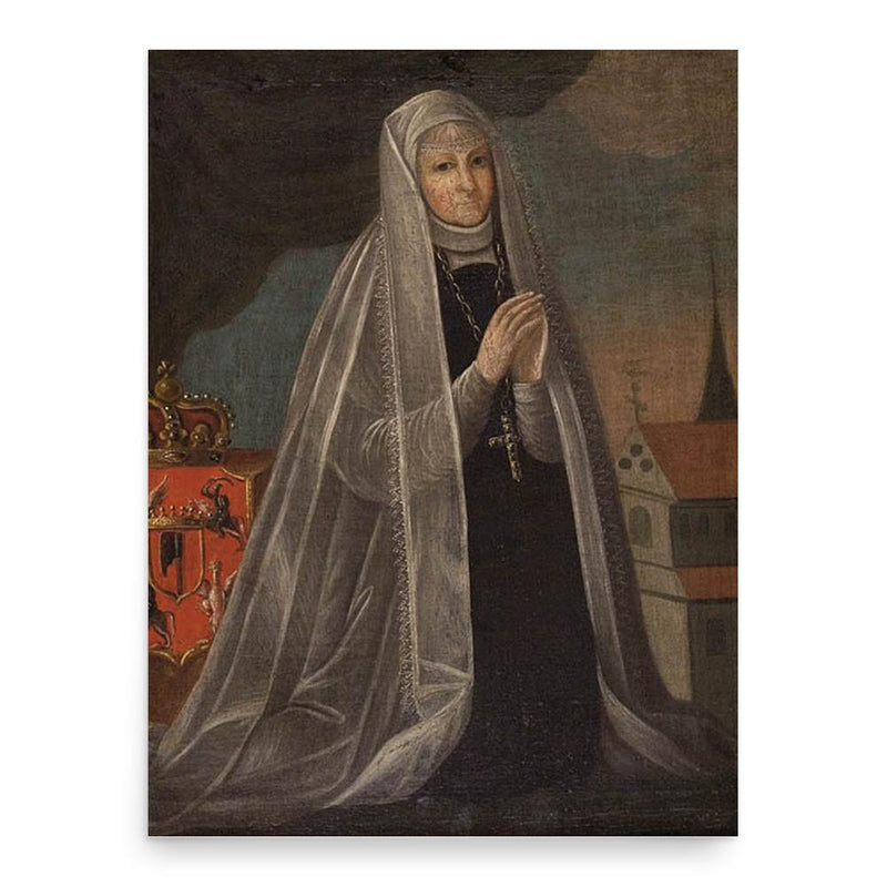 Elizabeth Granowska poster print, in size 18x24 inches.