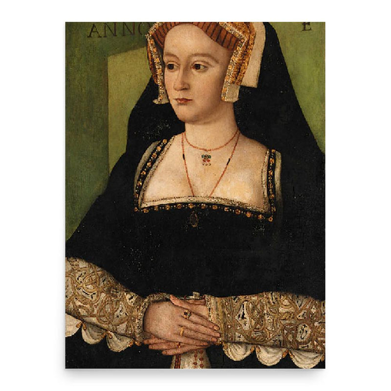 Elizabeth Grimston poster print, in size 18x24 inches.