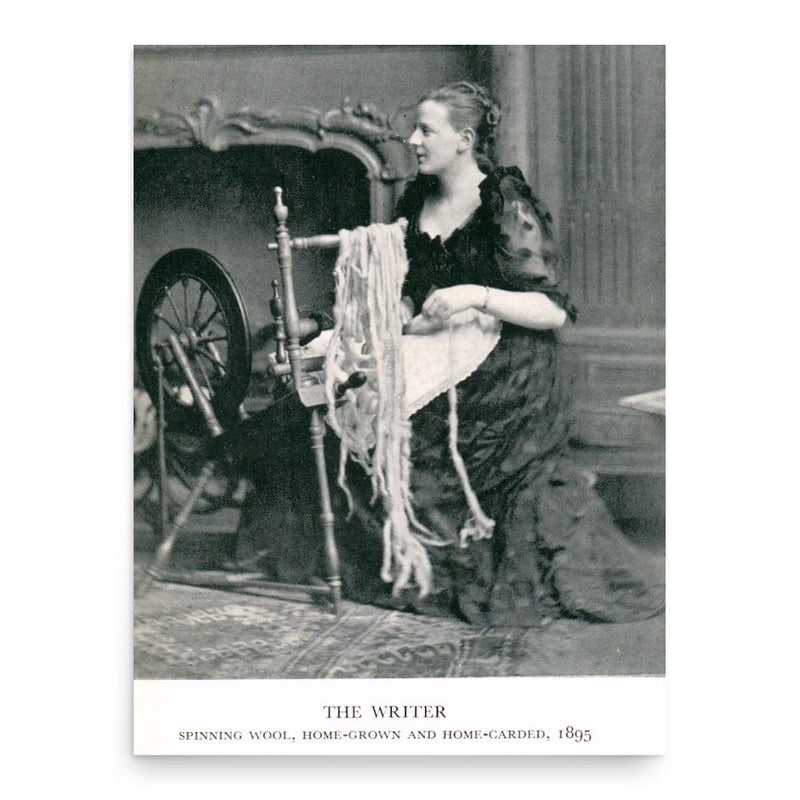 Elizabeth Haldane poster print, in size 18x24 inches.