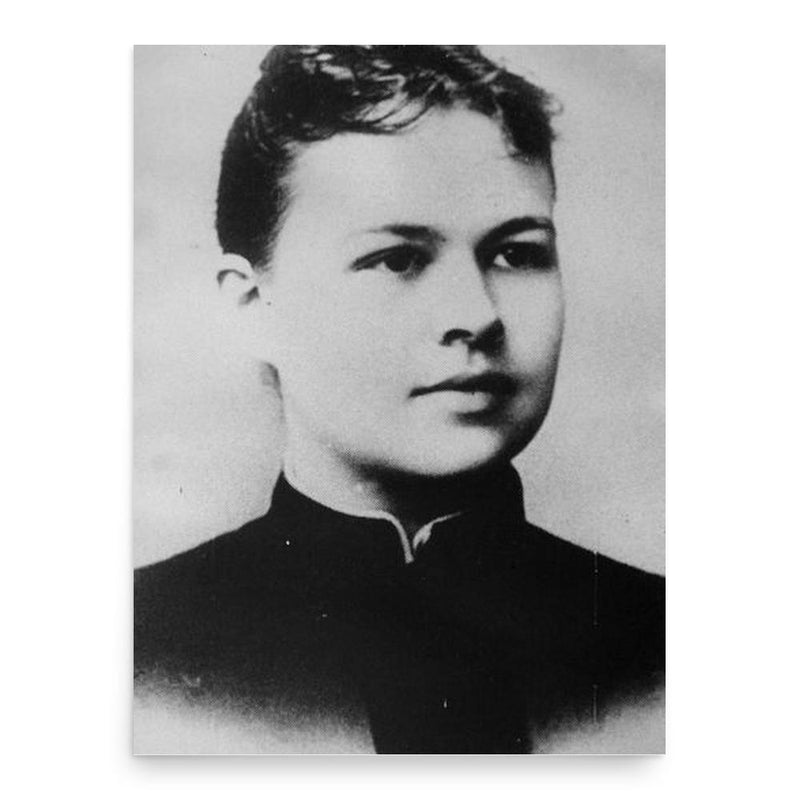 Elizabeth Hesselblad poster print, in size 18x24 inches.