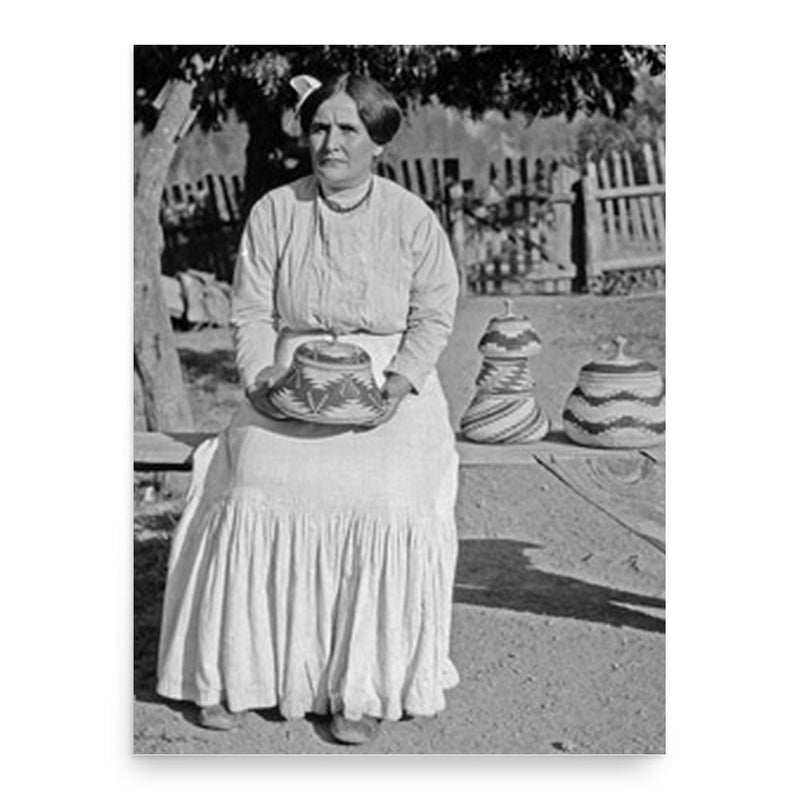 Elizabeth Hickox poster print, in size 18x24 inches.