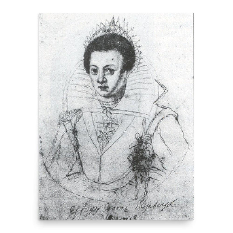 Elizabeth Jane Weston poster print, in size 18x24 inches.