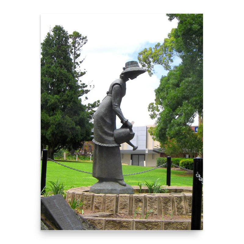 Elizabeth Macquarie poster print, in size 18x24 inches.