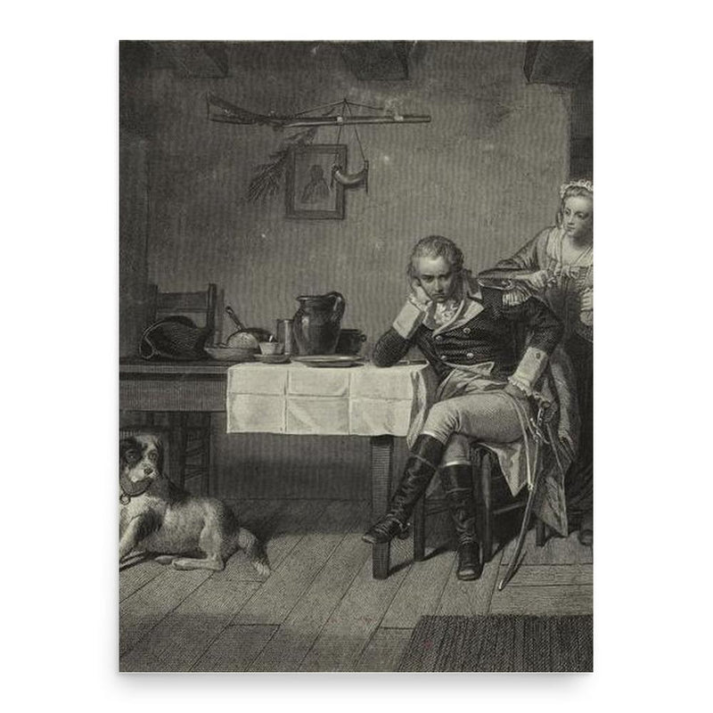 Elizabeth Maxwell Steele poster print, in size 18x24 inches.