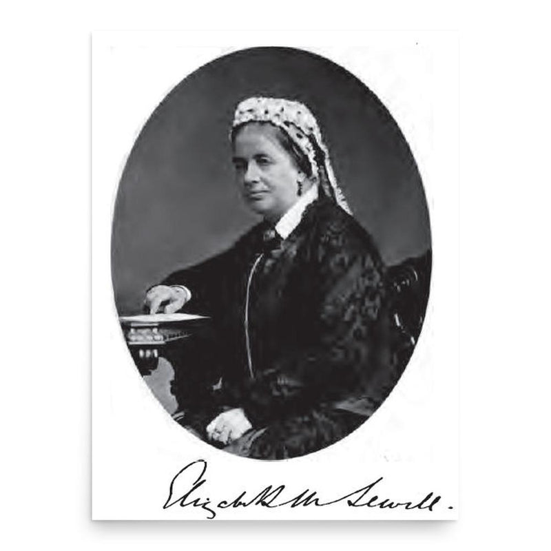 Elizabeth Missing Sewell poster print, in size 18x24 inches.