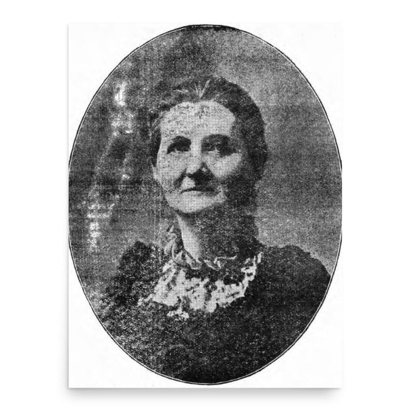 Elizabeth Phillips Hughes poster print, in size 18x24 inches.