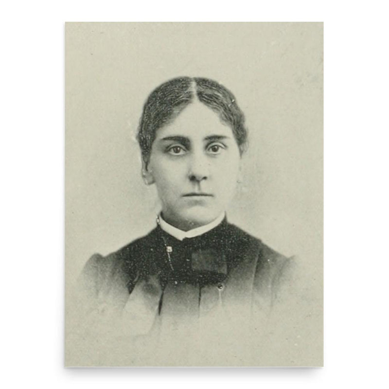 Elizabeth Robinson Abbott poster print, in size 18x24 inches.