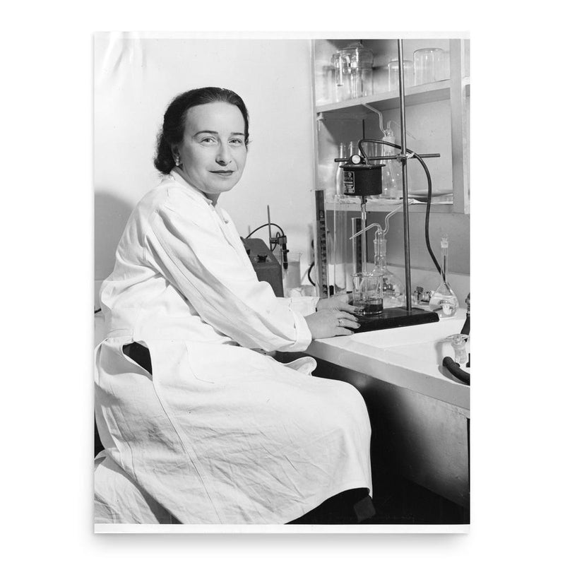 Elizabeth Roboz Einstein poster print, in size 18x24 inches.