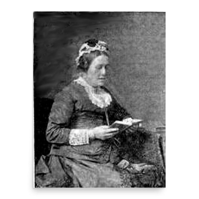 Elizabeth Stirling poster print, in size 18x24 inches.