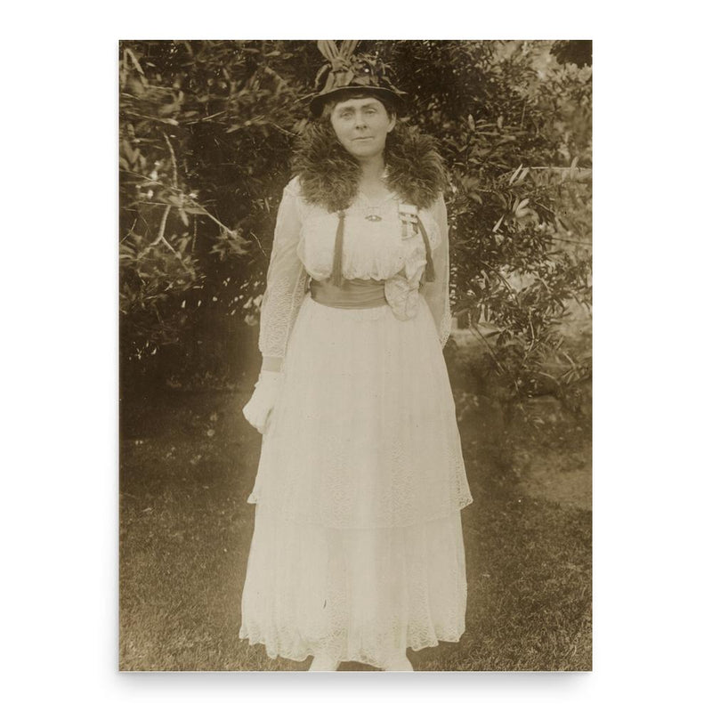 Elizabeth Thacher Kent poster print, in size 18x24 inches.