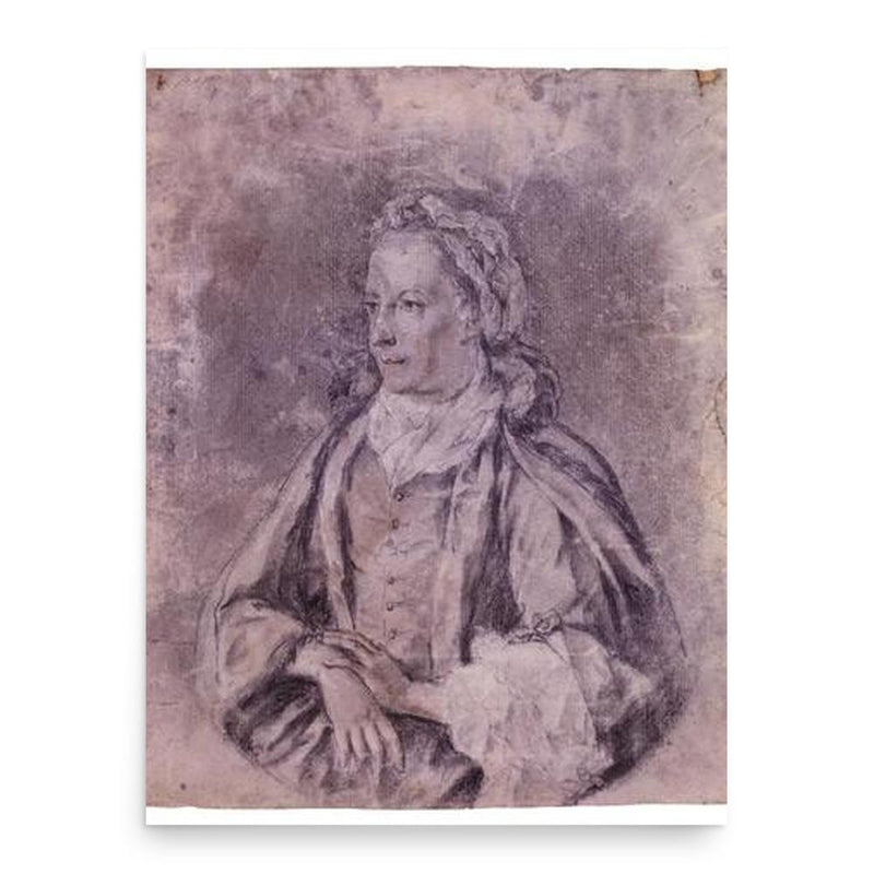 Elizabeth Vesey poster print, in size 18x24 inches.