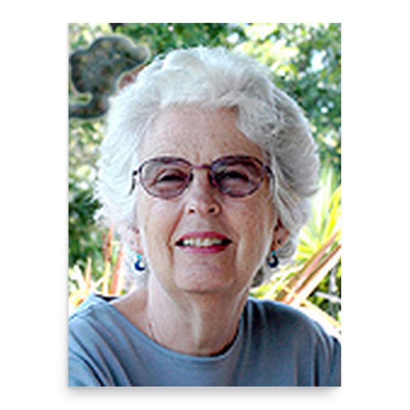 Elizabeth Wagele poster print, in size 18x24 inches.