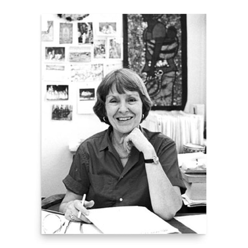 Elizabeth Warnock Fernea poster print, in size 18x24 inches.