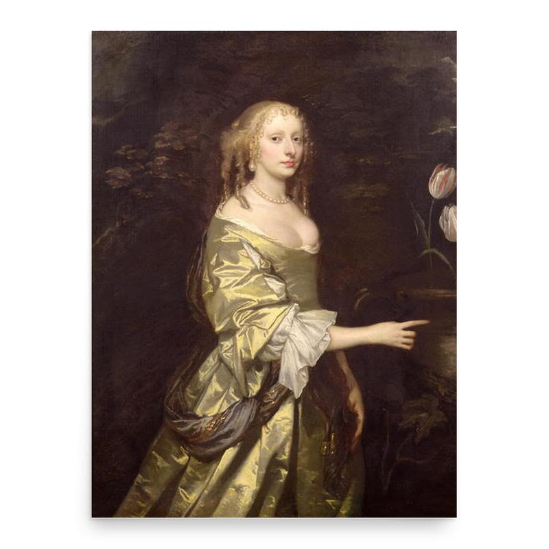 Elizabeth Wilbraham poster print, in size 18x24 inches.