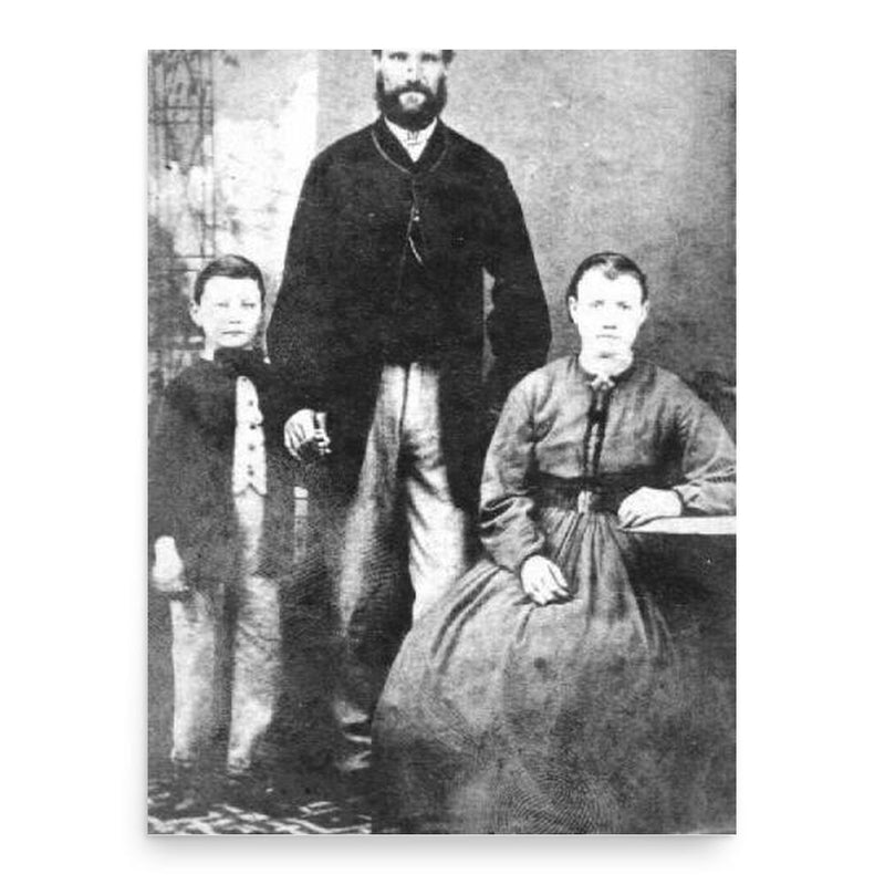 Elizabeth Woolcock poster print, in size 18x24 inches.