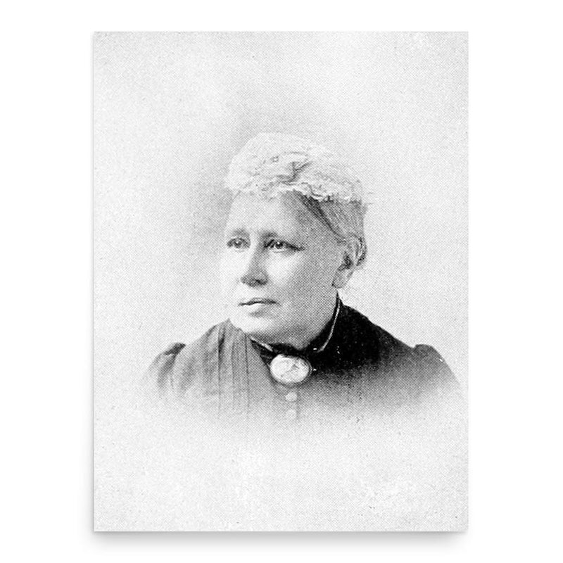 Elizabeth Wormeley Latimer poster print, in size 18x24 inches.