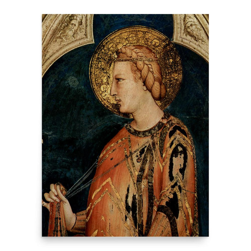 Elizabeth of Hungary poster print, in size 18x24 inches.