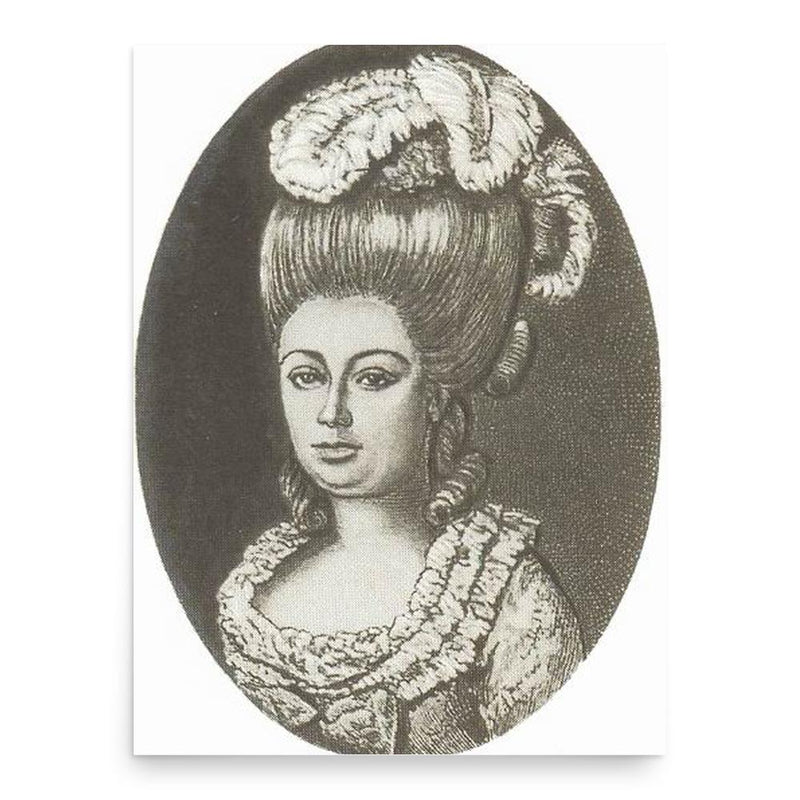 Elizaveta Vorontsova poster print, in size 18x24 inches.