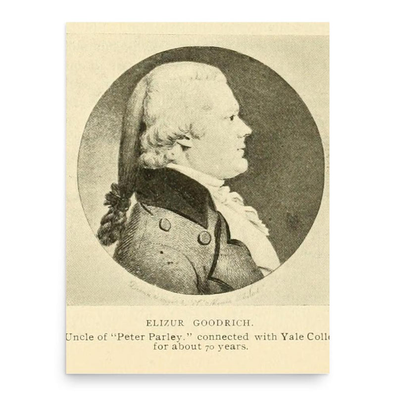 Elizur Goodrich poster print, in size 18x24 inches.