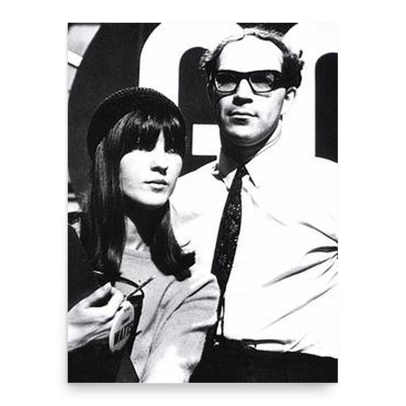 Elkan Allan poster print, in size 18x24 inches.