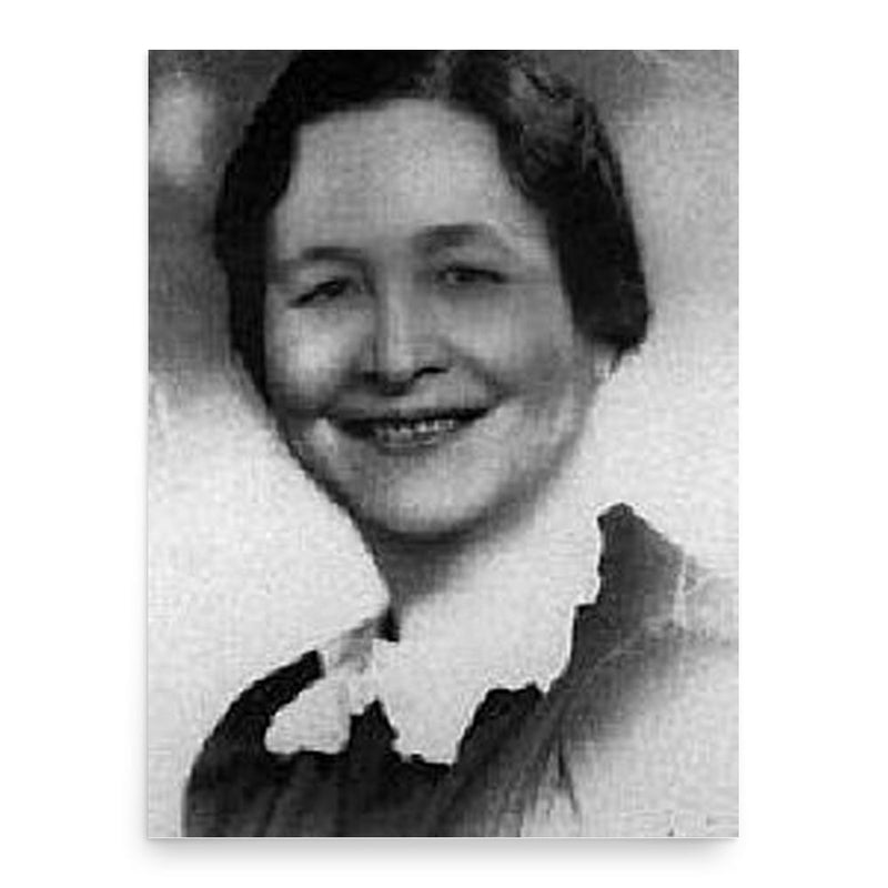 Ella Cara Deloria poster print, in size 18x24 inches.