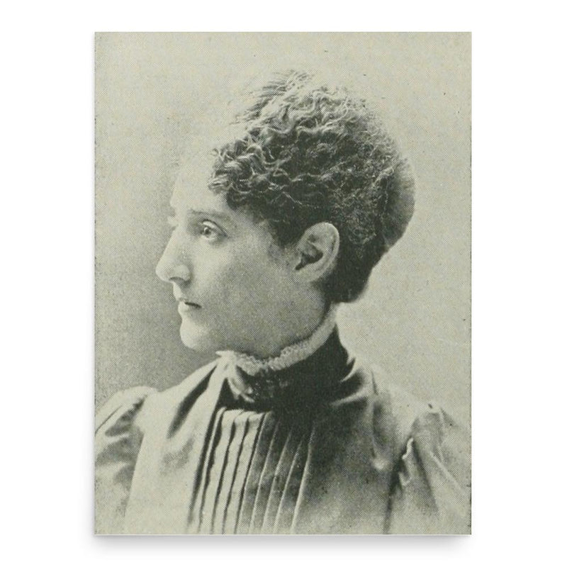 Ella Giles Ruddy poster print, in size 18x24 inches.