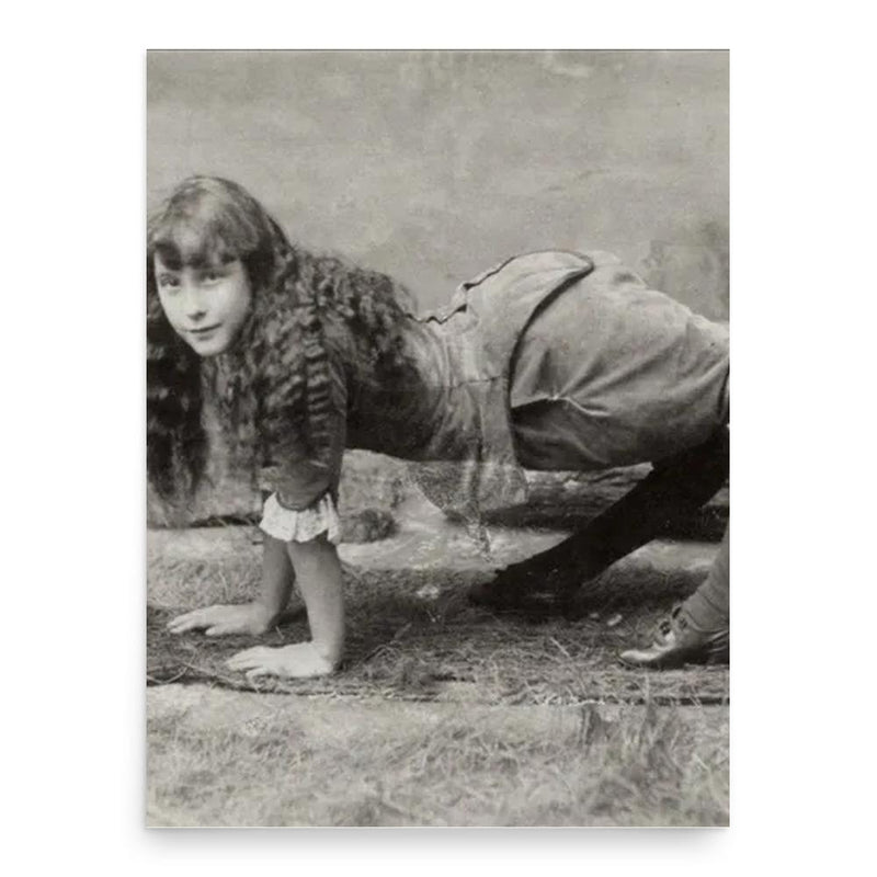 Ella Harper poster print, in size 18x24 inches.