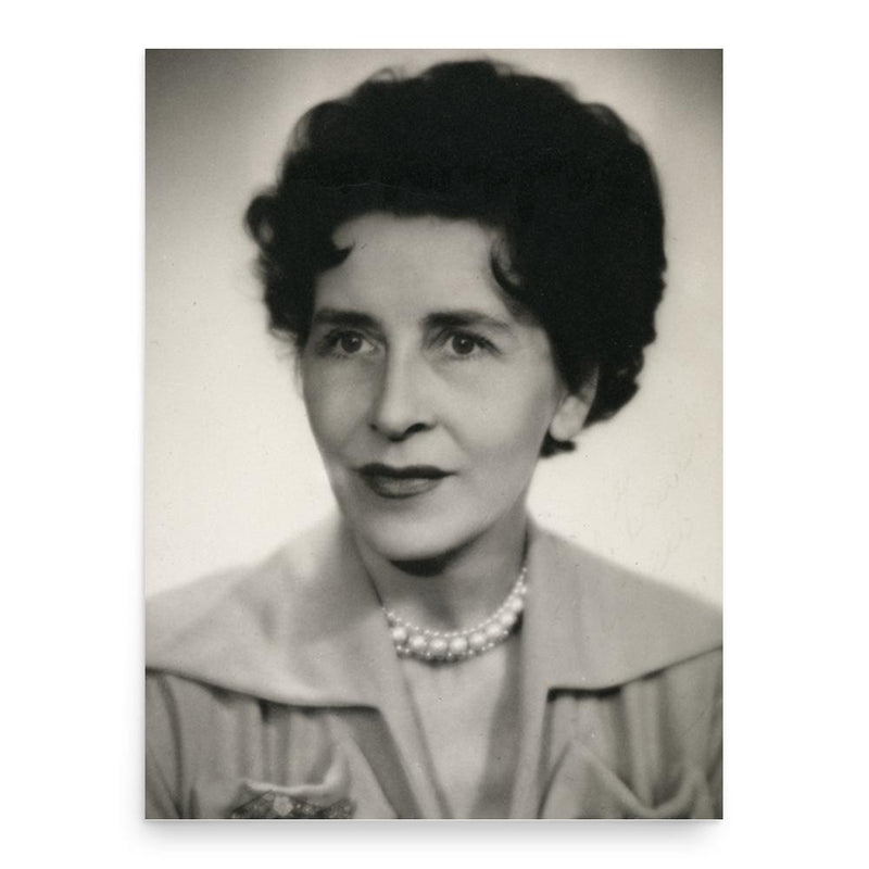 Ella Hval poster print, in size 18x24 inches.