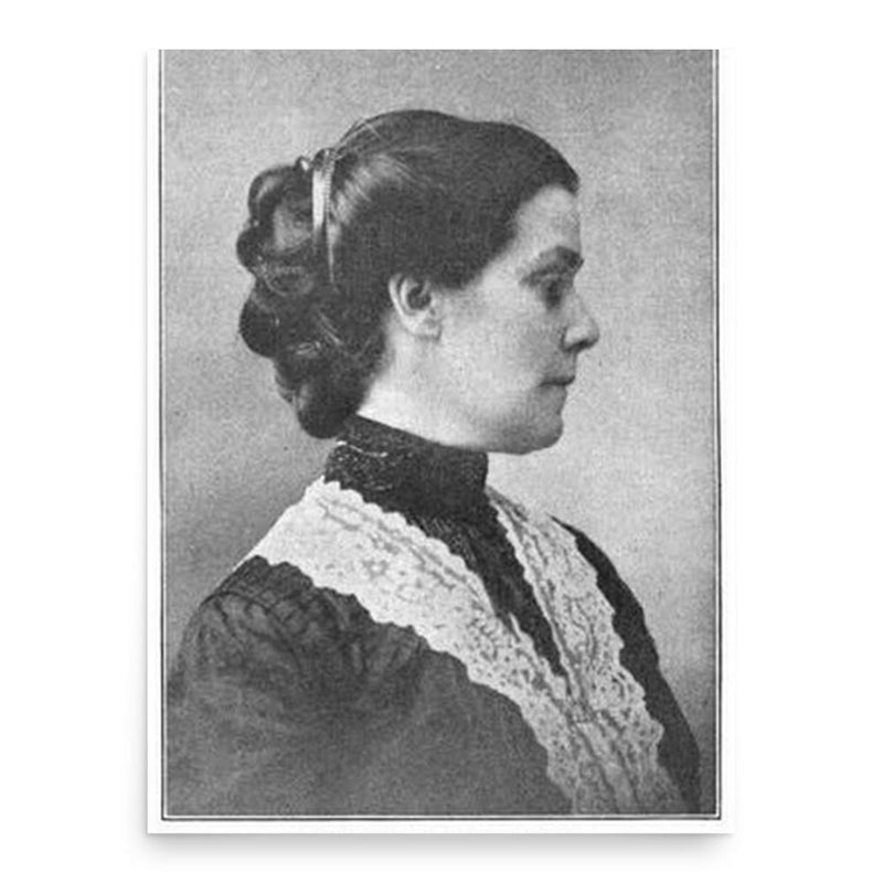 Ella Lyman Cabot poster print, in size 18x24 inches.