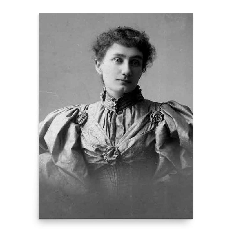 Ella Rhoads Higginson poster print, in size 18x24 inches.