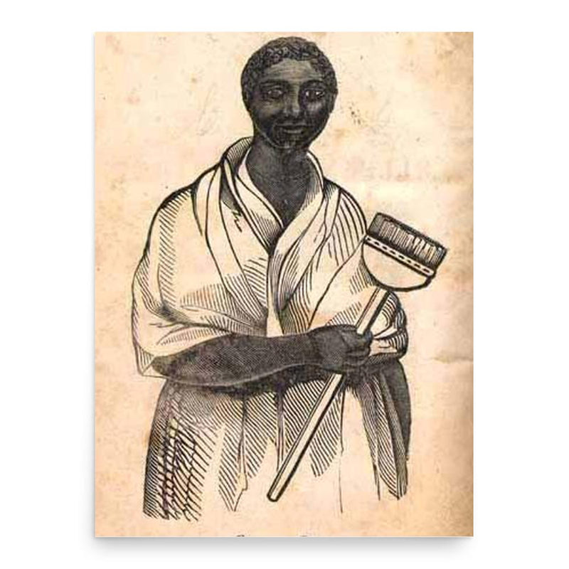 Elleanor Eldridge poster print, in size 18x24 inches.