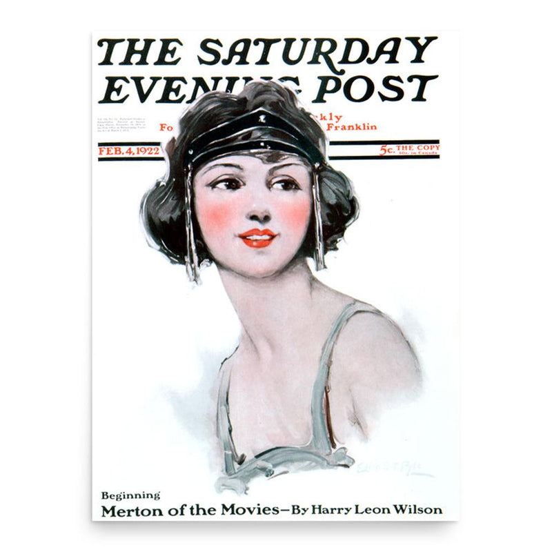 Ellen Bernard Thompson Pyle poster print, in size 18x24 inches.