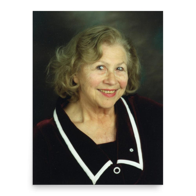 Ellen Burka poster print, in size 18x24 inches.