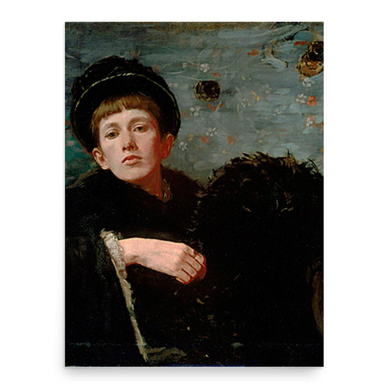 Ellen Day Hale poster print, in size 18x24 inches.