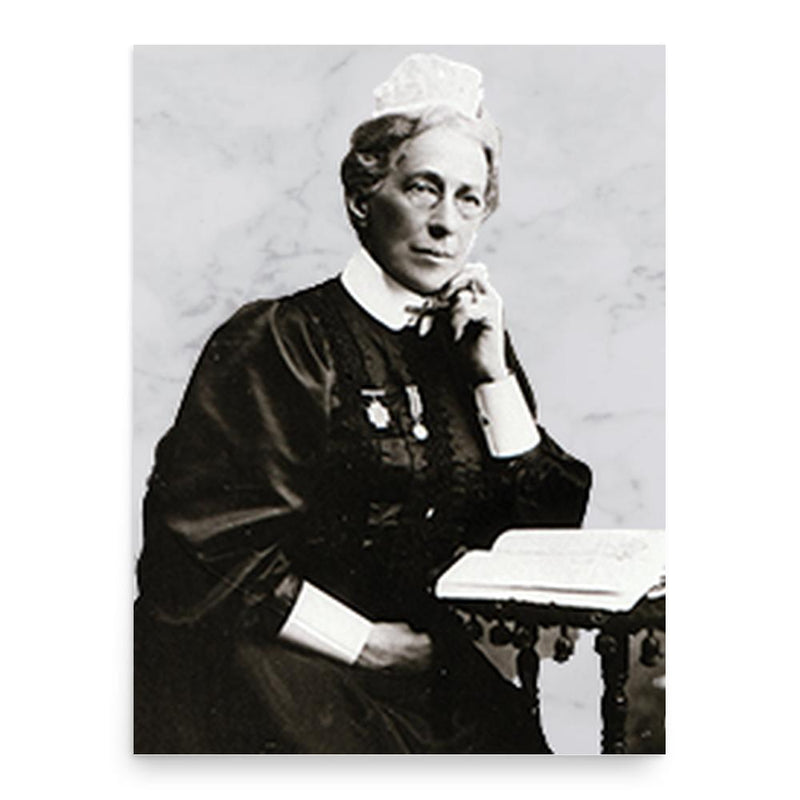 Ellen Dougherty poster print, in size 18x24 inches.