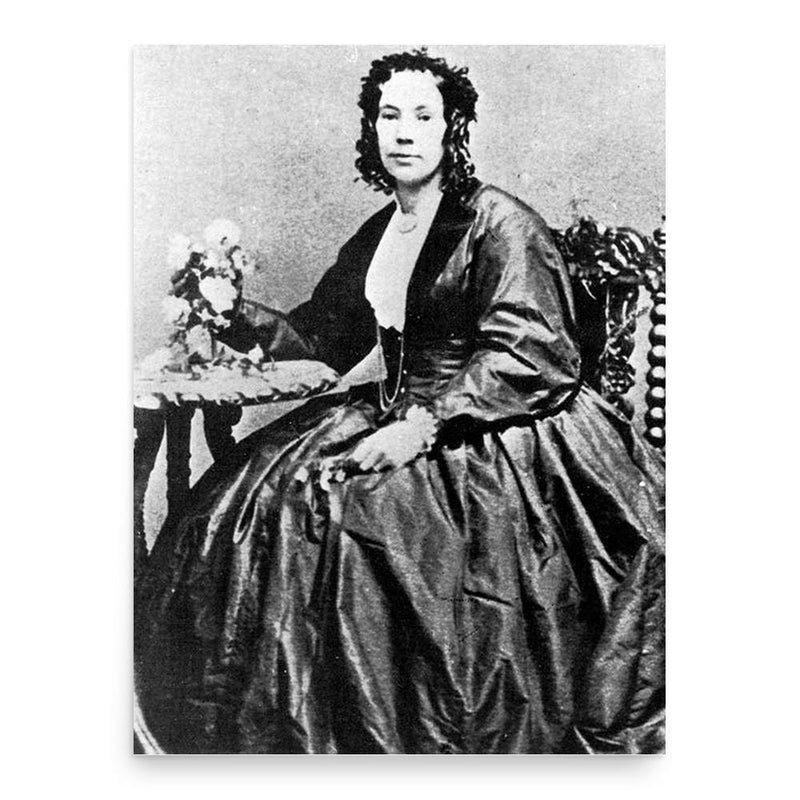 Ellen Elizabeth Ellis poster print, in size 18x24 inches.