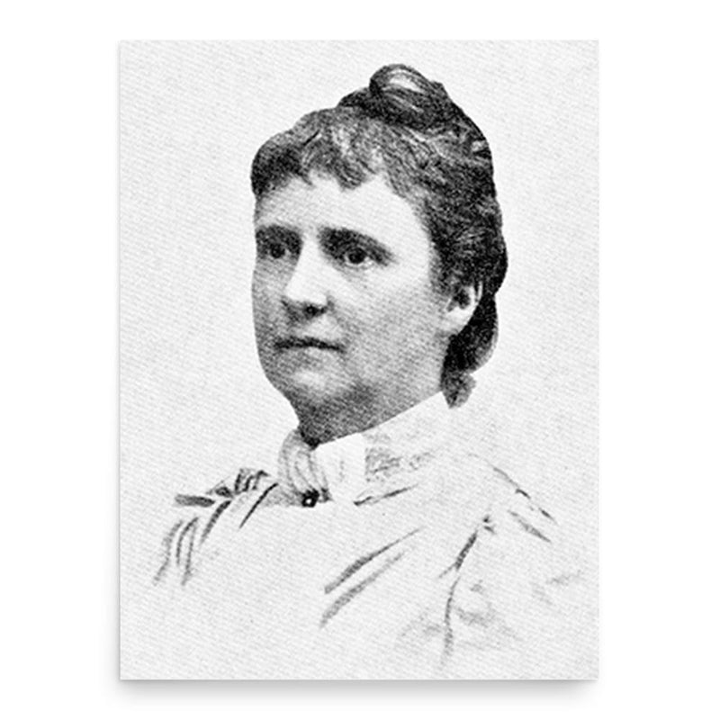 Ellen Fries poster print, in size 18x24 inches.