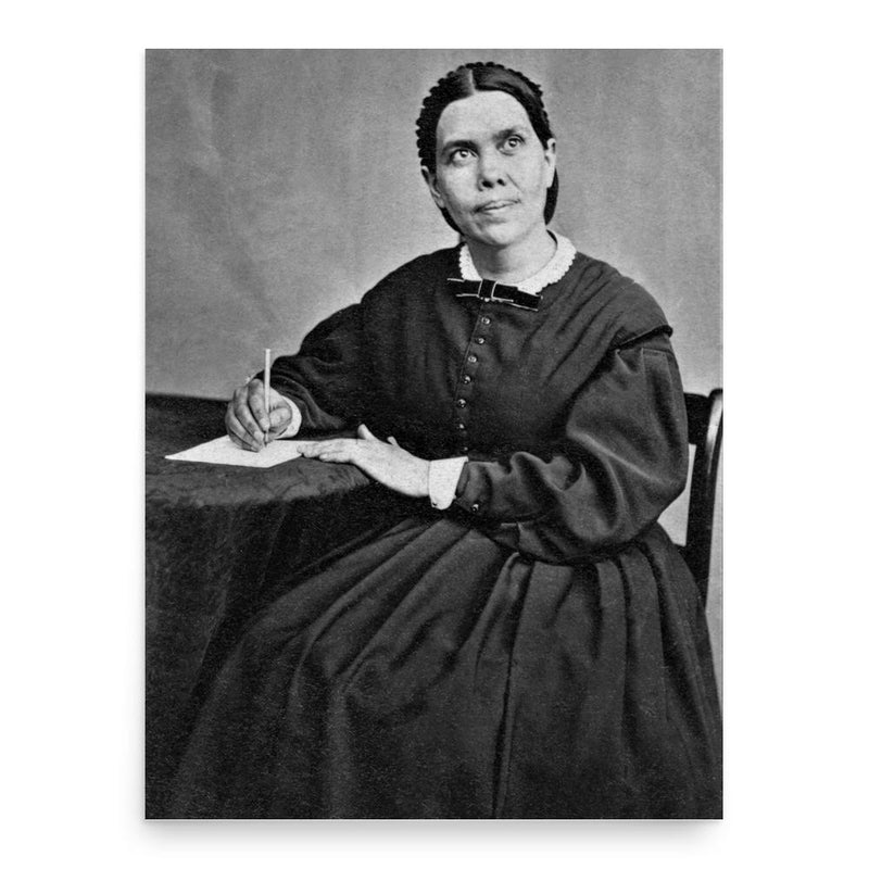 Ellen G. White poster print, in size 18x24 inches.