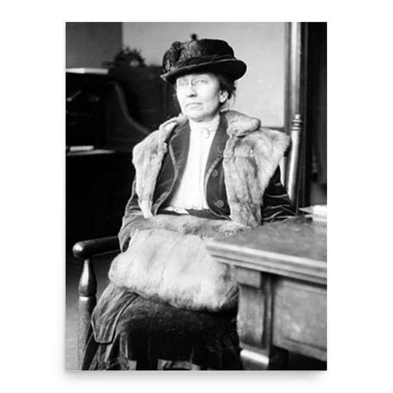 Ellen Gates Starr poster print, in size 18x24 inches.