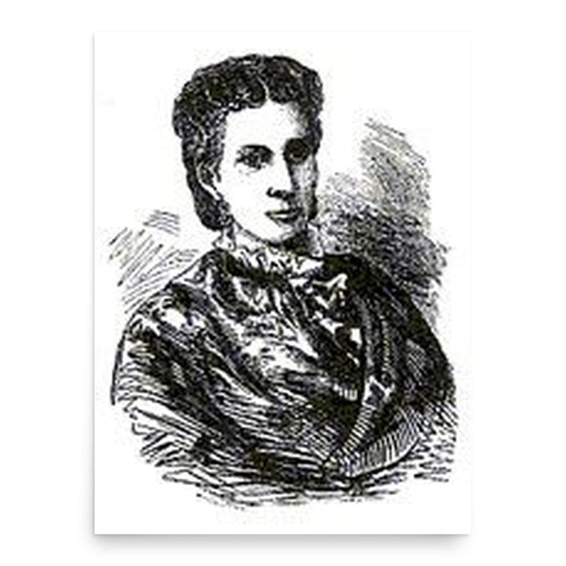 Ellen Gilbert poster print, in size 18x24 inches.