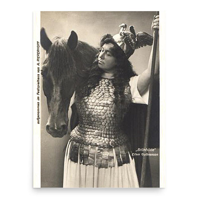 Ellen Gulbranson poster print, in size 18x24 inches.