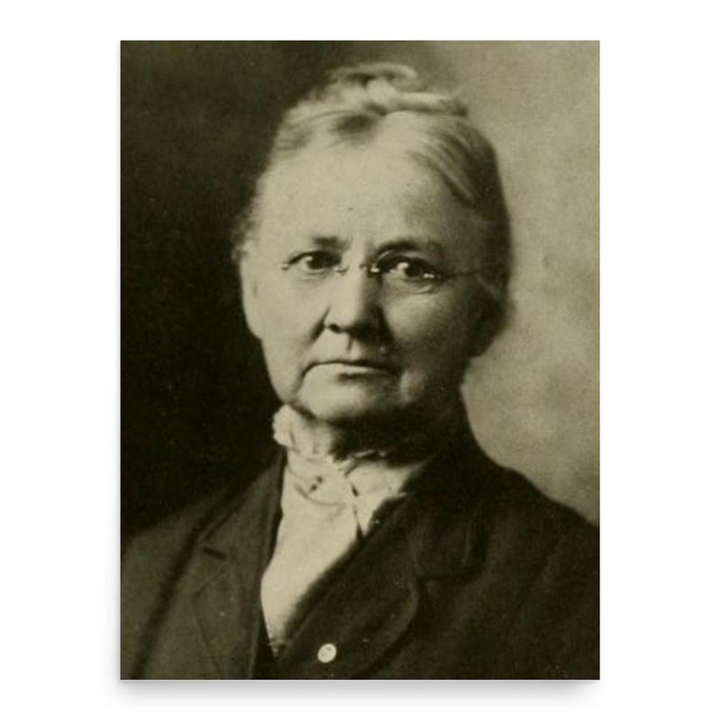 Ellen Hayes poster print, in size 18x24 inches.