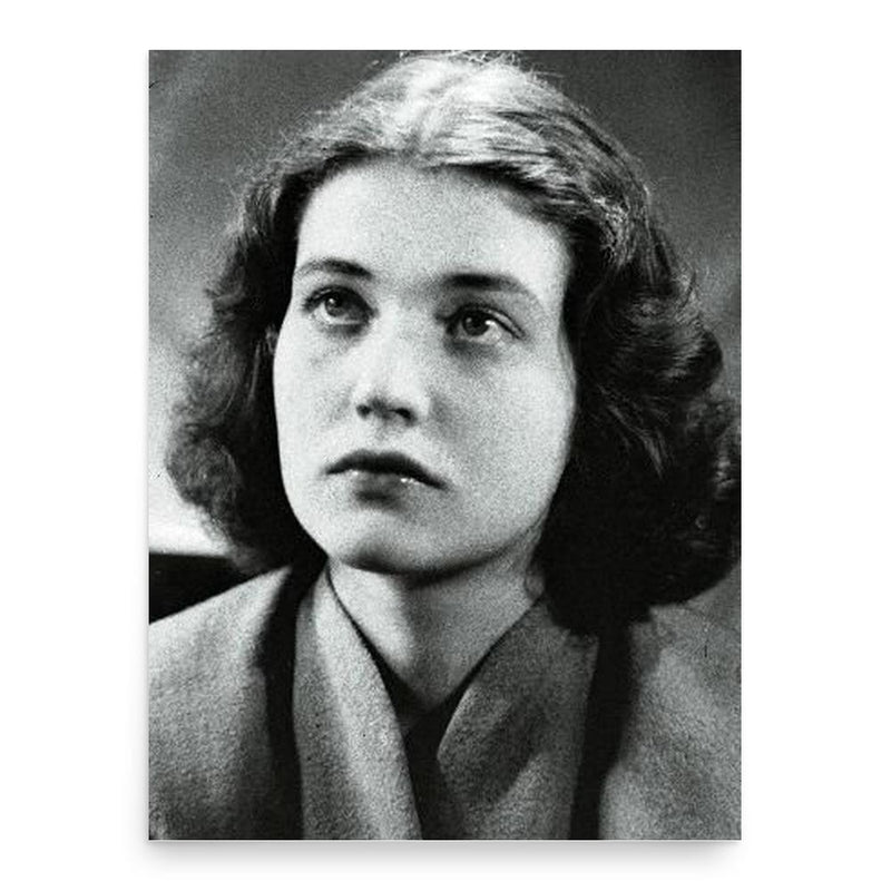 Ellen Kaarma poster print, in size 18x24 inches.