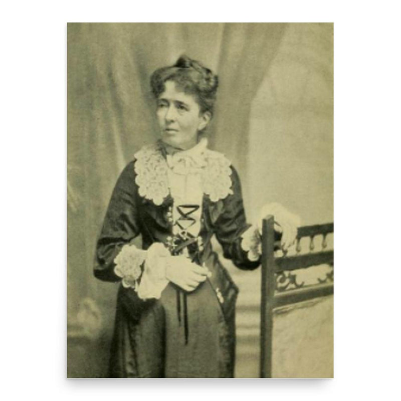 Ellen Mary Clerke poster print, in size 18x24 inches.