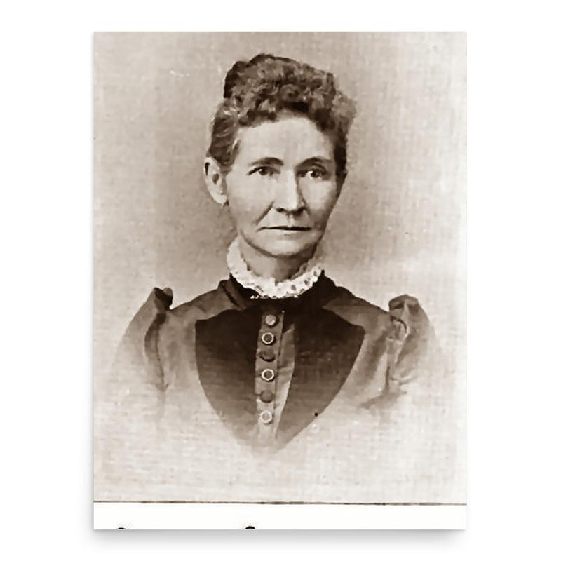 Ellen Palmer Allerton poster print, in size 18x24 inches.