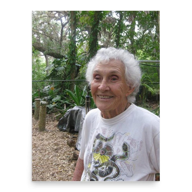 Ellen Peterson poster print, in size 18x24 inches.