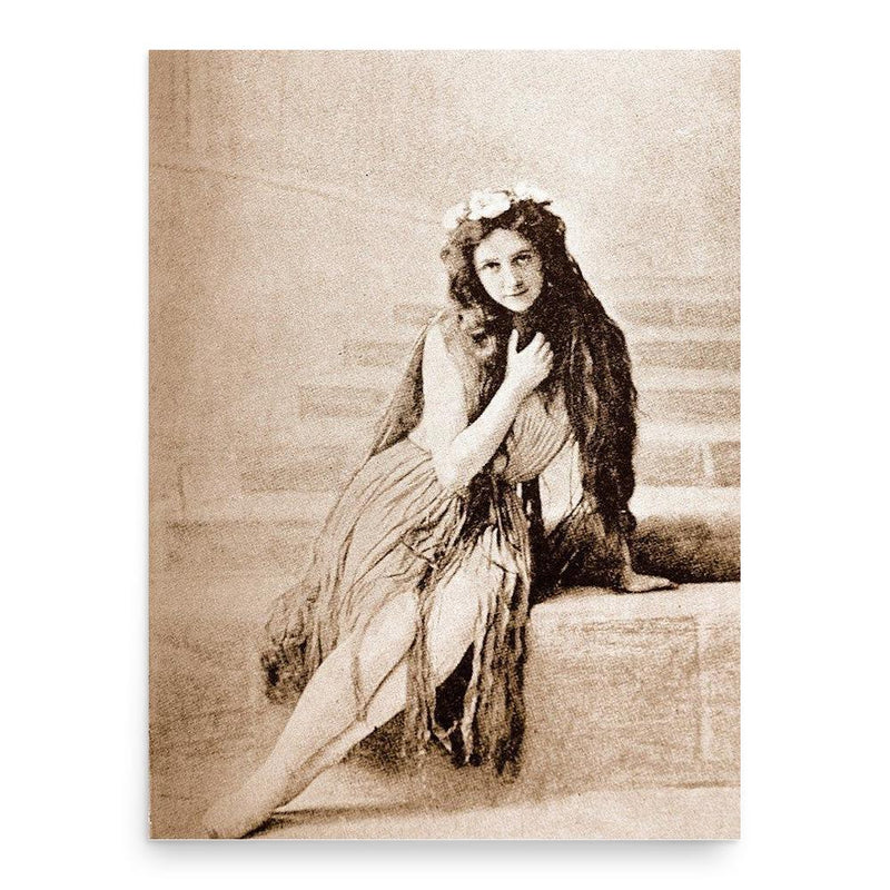 Ellen Price poster print, in size 18x24 inches.