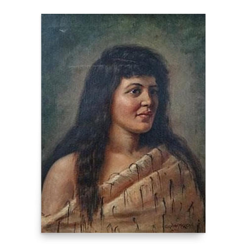 Ellen von Meyern poster print, in size 18x24 inches.